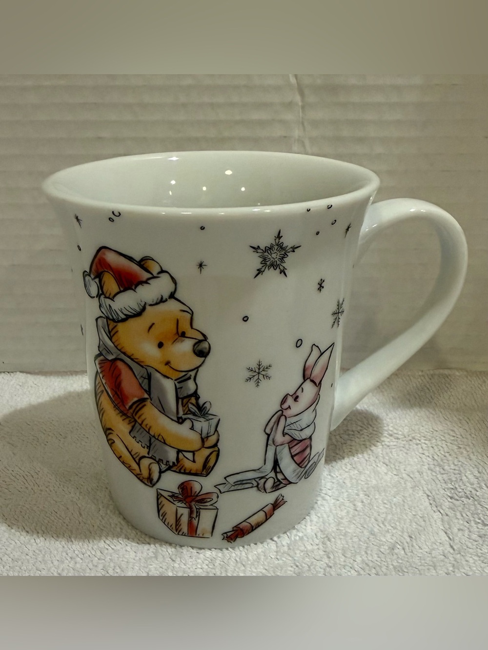 Christmas Winnie The Pooh Mug - Holiday Cup